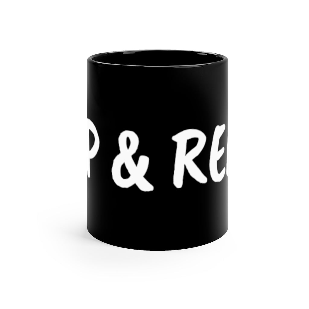 11oz Black Mug