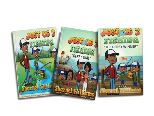 Just Us 3 Fishing | 3 Book Series